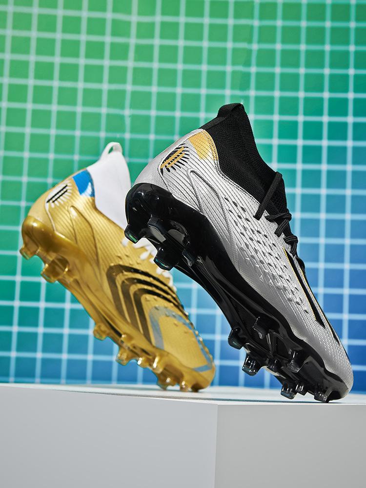 

Модные мужские высокие футбольные бутсы Сломанные ногти Подростки Сломанные ногти Тренировочная обувь Девушки Длинные ногти Кроссовки Мужские 46