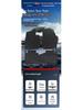 Durable Black Nylon Car Floor Mats for Hongqi H5 (2019-2022) - Wear-Resistant