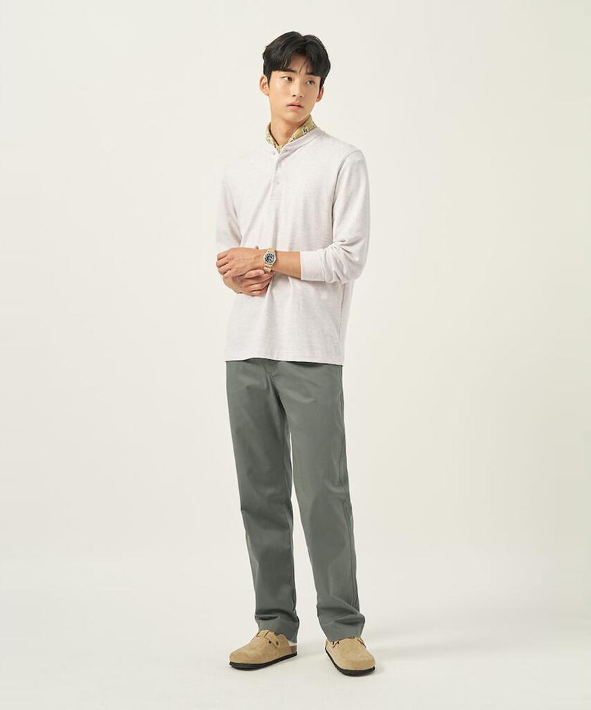 Binpolmen Chino Comfort Fit Pants Khaki