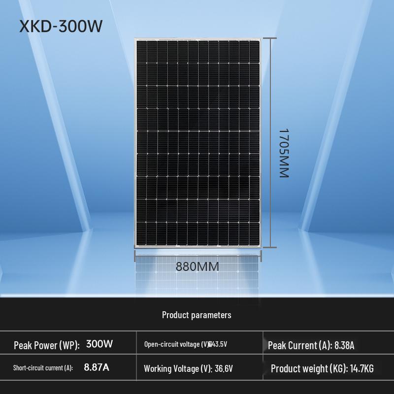Brand New 200W Monocrystalline Solar Panel for 12V/24V Photovoltaic Power System - Free Shipping