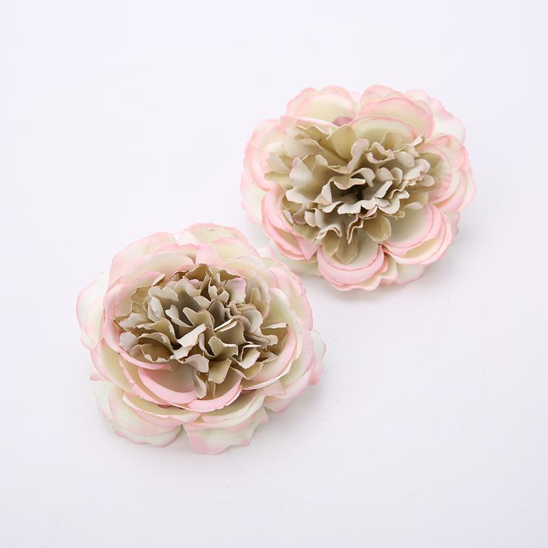 3/5Pcs Artificial Flower Head Party Birthdays for Home Room Decoration New Year's Wedding Decor Gifts Valentine's Day Supplies