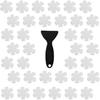 Original 36PCS Transparent Bathtub Stickers Non-Slip, Safety Shower Treads Adhesive Appliques with Premium Scraper