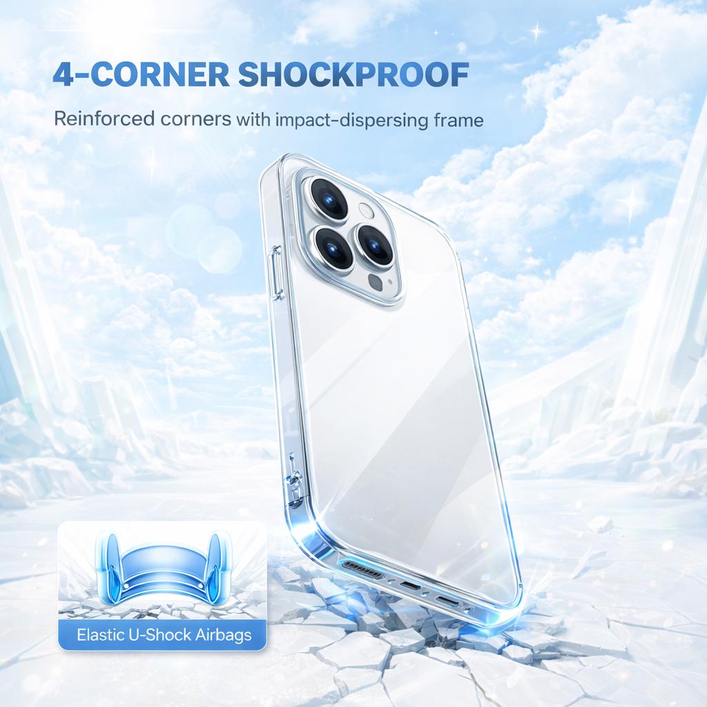Magnetic Case For POCO X8 Pro Max Shockproof Camera Protection PC Hard Back Cover CA1000