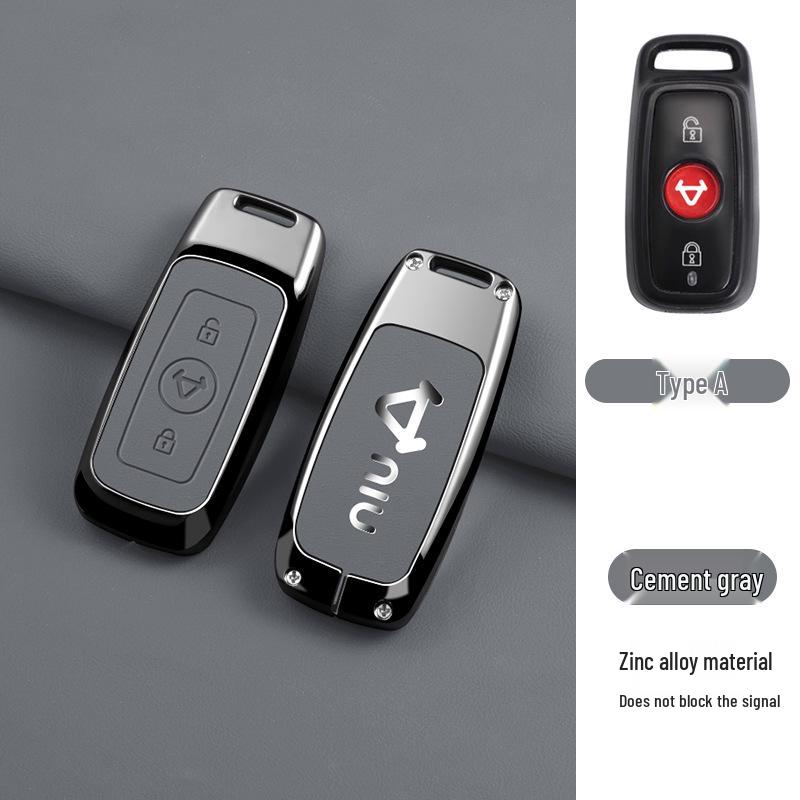Little Cow Electric Vehicle Key Cover for M1/U1/NQI/U Models - Men's and Women's Remote Control Key Bag with Buckle