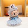 Bow Sequined Gauze Dress Clothing for 17cm Doll Outfit Accessories Kids Gift Dress Up Animal Accessories