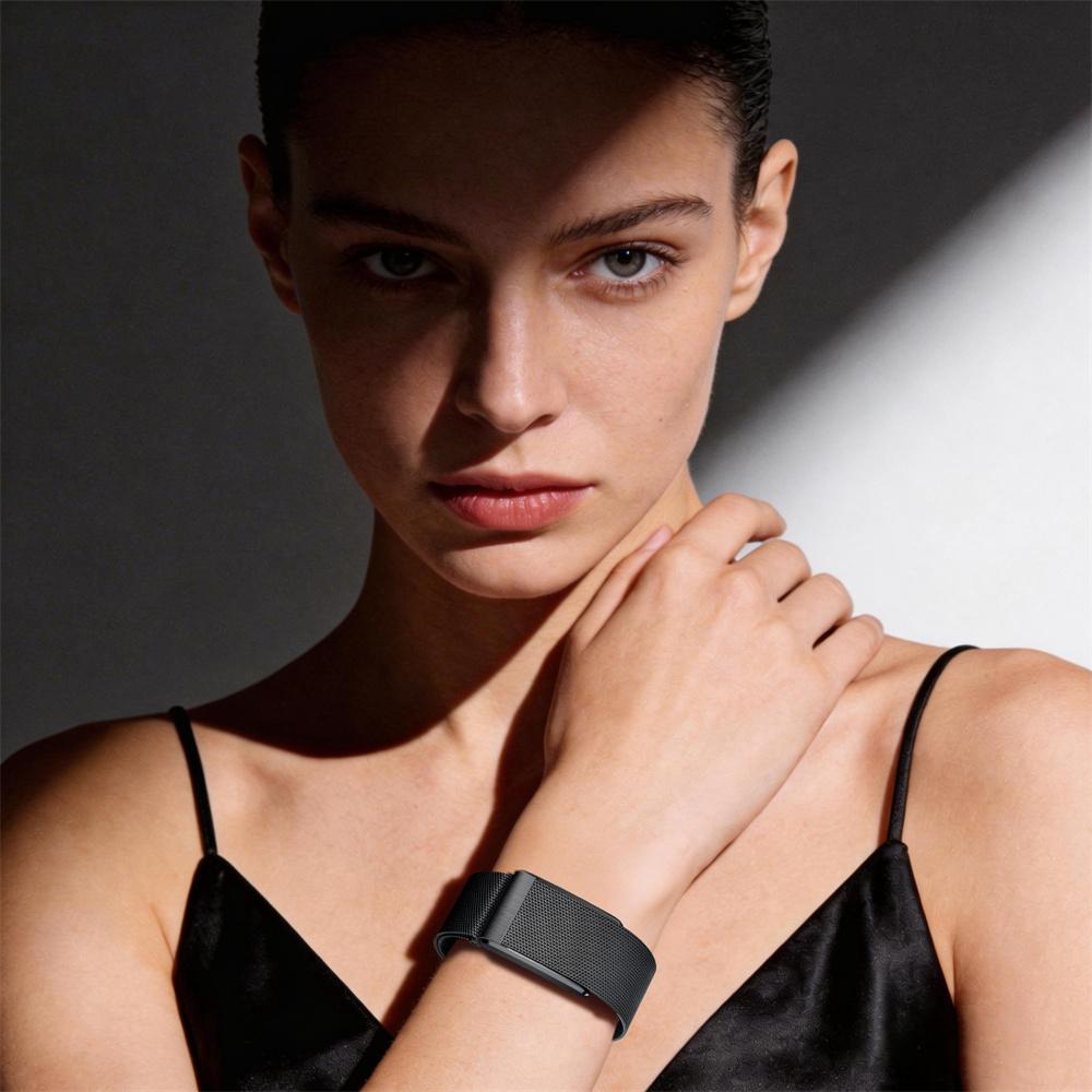 Breathable Milanese Strap + Metal Case for Whoop 5.0 Comfortable Replacement Wristband