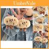 Süße braune Plüsch-Keks-Puppe Schlüsselanhänger, ideal für Kinder und Erwachsene