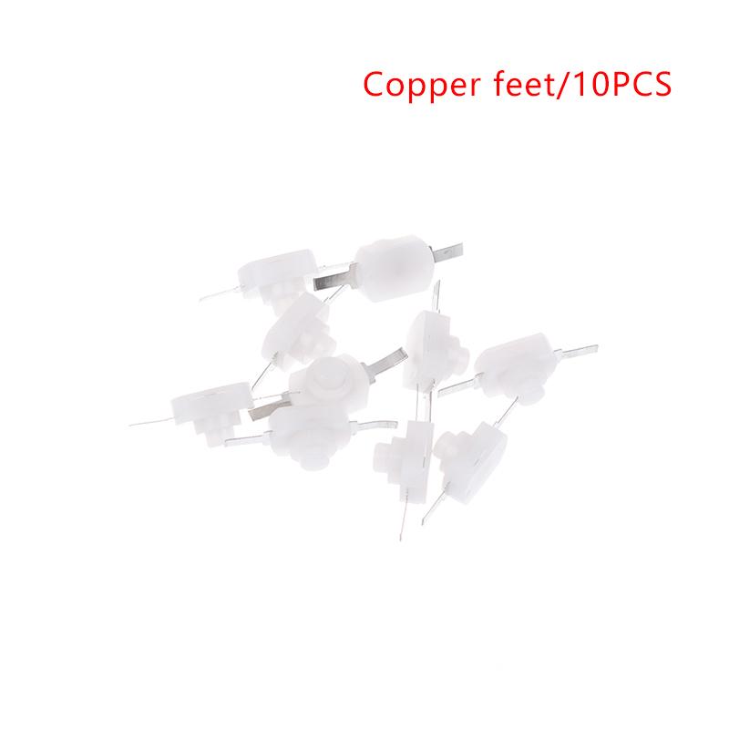 1208Yd 1288Bm Mini Druckschalter Selbstverriegelnder Schalter Rastender Ein/Aus-Schalter Mikroschalter für Elektrische Taschenlampe