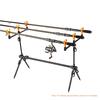 Lixada Adjustable Retractable Carp Fishing Rod Pod Stand Holder Fishing Pole Pod Bracket Fishing Tac