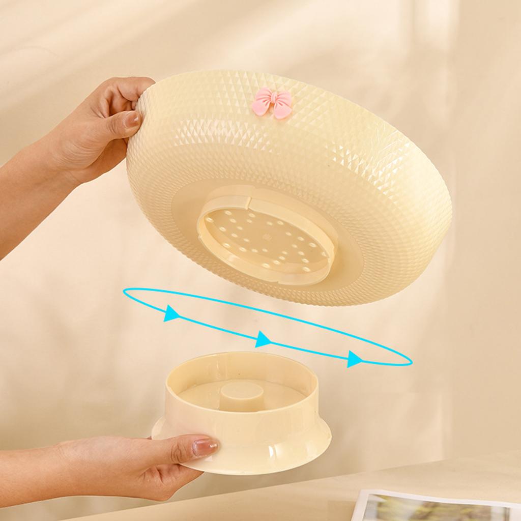 Fruit Basket Drainage Bowl Large Fruit Plate Vegetable Strainer Plate for Kitchen Counter Restaurant Veggies Fruits Parties