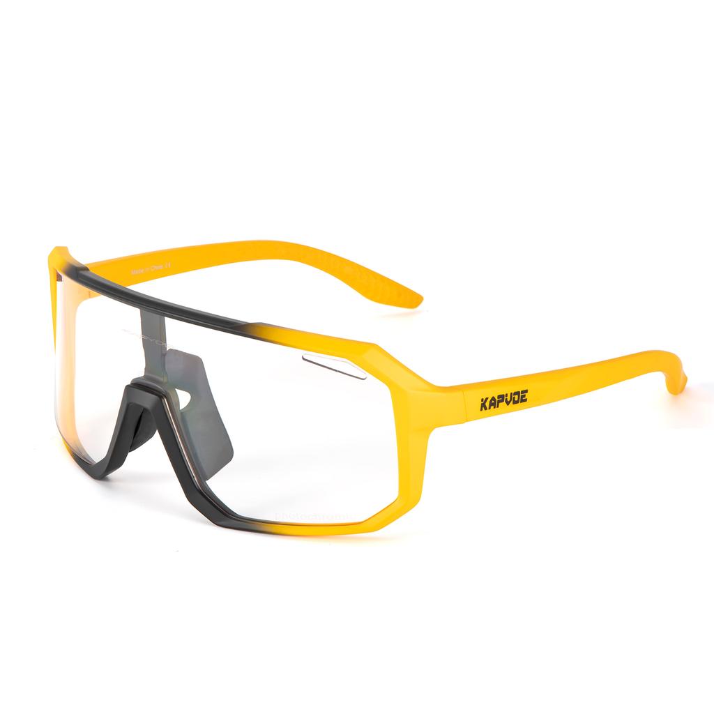 Kapvoe Photochromic Cycling Sunglasses Man Women Fishing Glasses Polarized Sports Bike Glasses MTB Eyewear Bicycle Goggles 2023