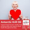 Najwyższej jakości olej z kryla antarktycznego 1000 mg - Suplement kwasów tłuszczowych Omega-3 z fosfolipidami dla wsparcia serca, mózgu i stawów