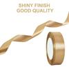 Champagnergoldenes Band Größe 25 Seidenband, verwendet für Geschenkverpackung, Basteln, Sträuße, Valentinstags- und Weihnachtsgeschenkverpackung
