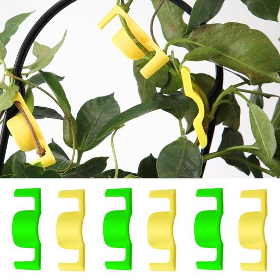 Branch Holder Plant Training Low Stress Light Transmission Airflow Stem Benders Clips Reusable Control Indoor Gardening