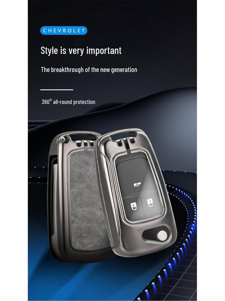 Buick Key Cover for Excelle, Encore, Verano (Models '15 & '21), Regal - Unisex