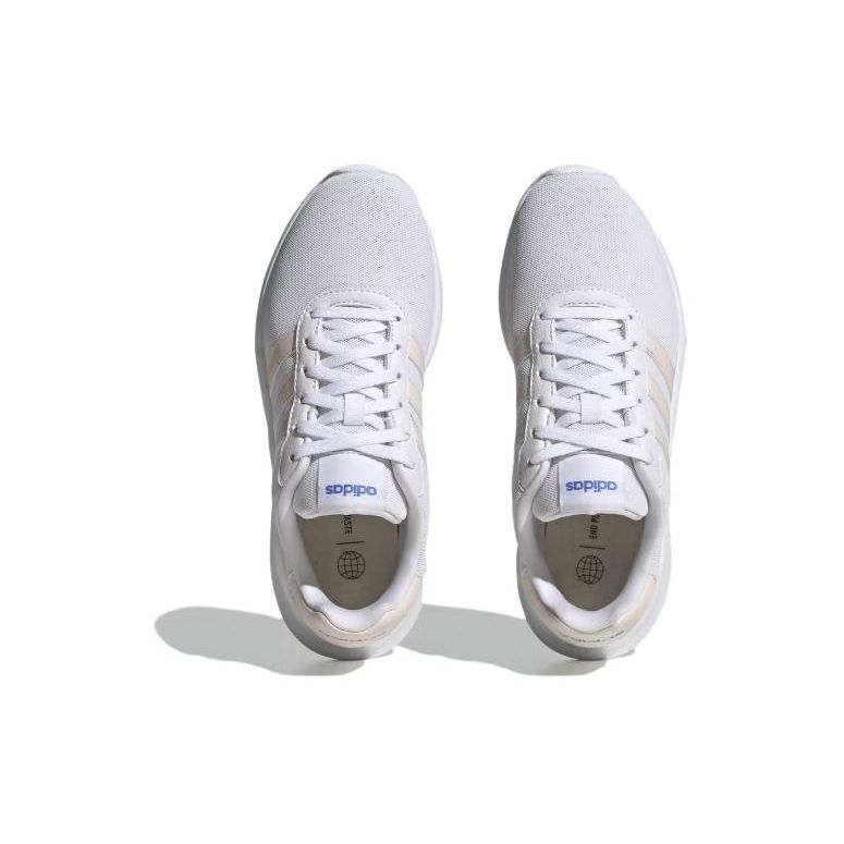 adidas Lite Racer 3.0 White Wonder Quartz Women Sneakers Cloud-White Blue-Fusion HP6103