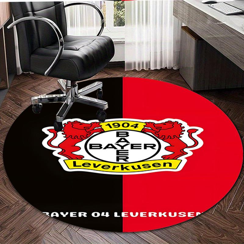 1pc Football Team (65) Design Printed Area Round Carpet for Bedroom Living Room Home Decor Rugs Mat Non Slip Mat Rug for Bedside