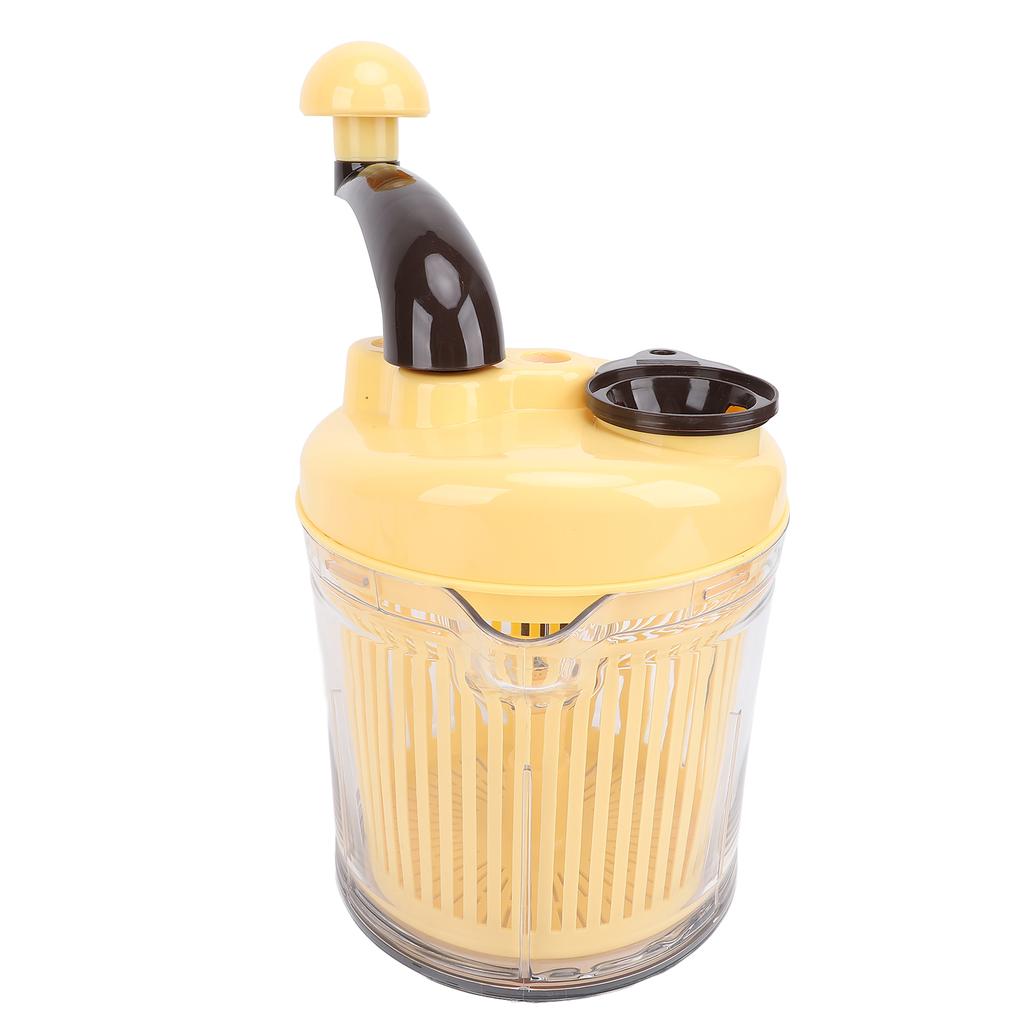 Food Processor with Filter Basket 2500ml Silent Three Gear Multi Functional Manual Meat Grinder Vege