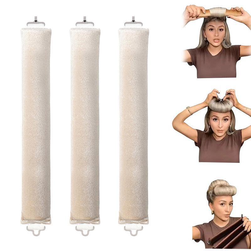 Hitzefreier Lazy Lockenstab: Müheloser europäischer und amerikanischer Big Wave Sleep Styler für Frauen