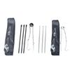 Camping Tripod Cooking Trivet Set with Adjustable Hanging Chain Duty Aluminum Alloy Pot Bracket with Portable Storage Bag Rust-Proof Stand