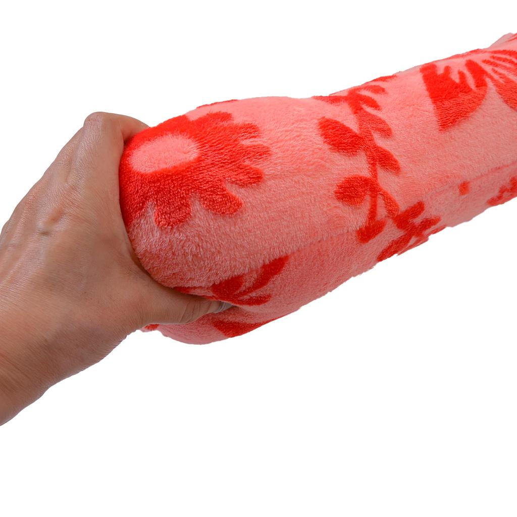 Marushin Sanrio Hello Kitty Pokopoko Lumbar 3785009200 Cushion, Ribbon, Pillow, Low-Rebound,