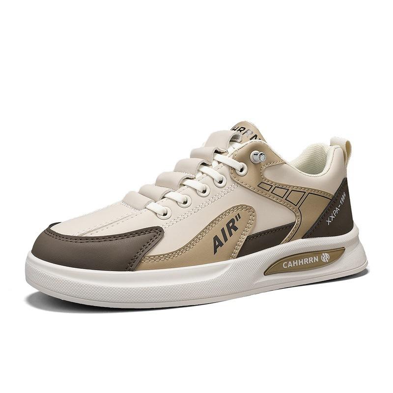 

Spring and summer new color matching student leather trendy shoes cover one pedal shoes men s flat-bottomed casual sports shoes 39