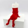 3D Printed Ghost Decorations with Movable Legs for Christmas and Halloween