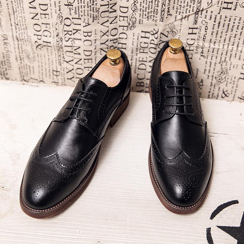 Shoes British Leather Shoes Men's Business and Leisure Large Size One-pedal Leather Shoes Men's Large Size Leather Shoes 2025 New Leather Shoes Men
