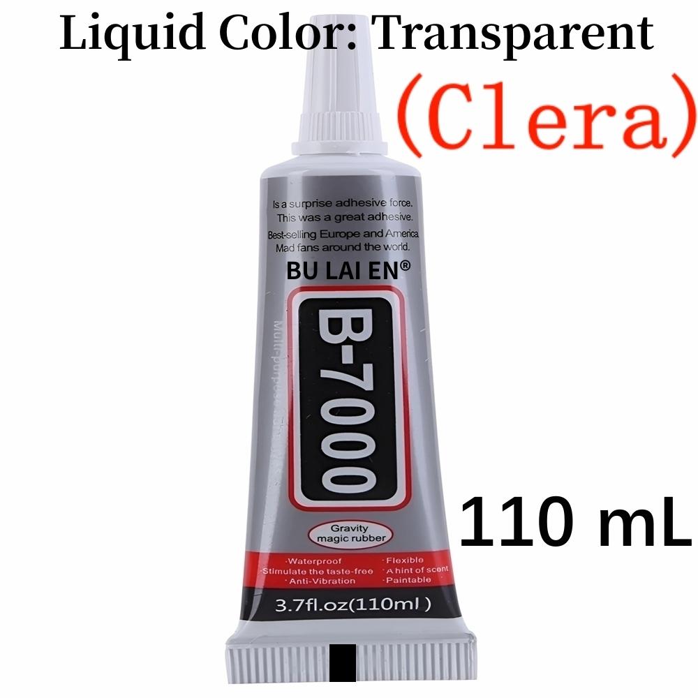 B7000 T7000 Clear Contact Phone Repair Adhesive Universal Glass Plastic DIY Glue B-7000 with Precision Applicator Black Glue