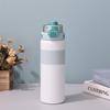 NuFeng 316 Stainless Steel Insulated Water Bottle with Straw