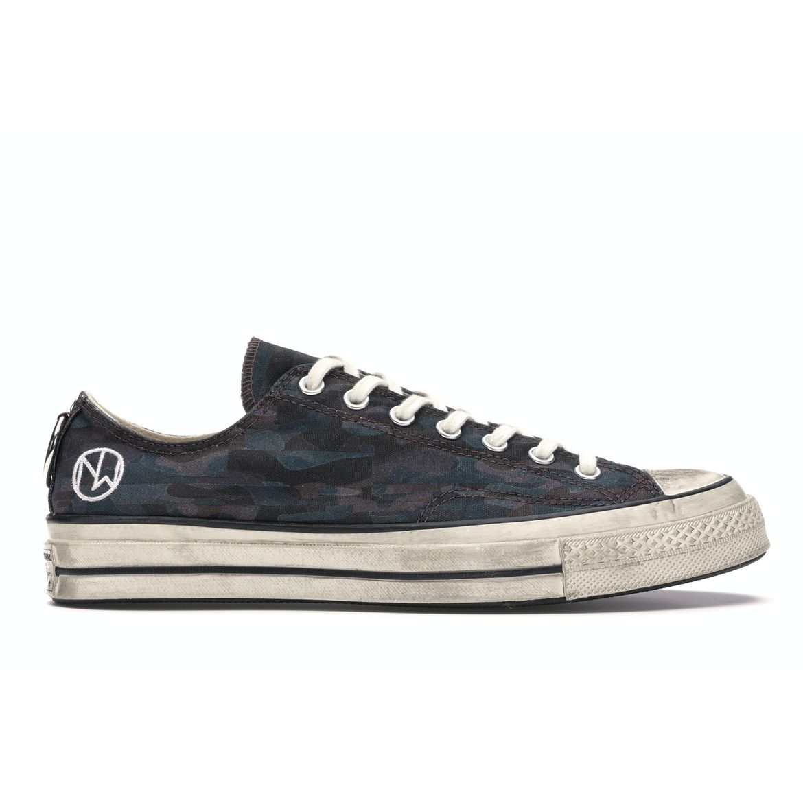 

Кроссовки унисекс Converse UNDERCOVER x Chuck 70 Ox Camo Зеленые 164834C