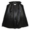 Saint Laurent Paris [Excellent Condition/Domestically Authorized] 524686 Y7SJ2 Mouton Shearling Center Vent Chesterfield Jacket Coat 46 blackUsed