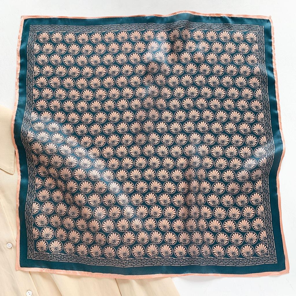53 * 53 cm Mulberry Silk Lite firkantet skjerf Multifunksjonelt Profesjonell motedekorasjon Silkeskjerf for vår- og høstvarmesjal