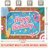 Party Backdrop Happy Birthday Birthday Photo Booth Background Front Door Decor