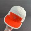 Embroidered Letter 5 Panel Baseball Cap Contrast Color Sun Hat Casual Sports Cap  Unisex