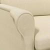 Cream Fabric Armchair