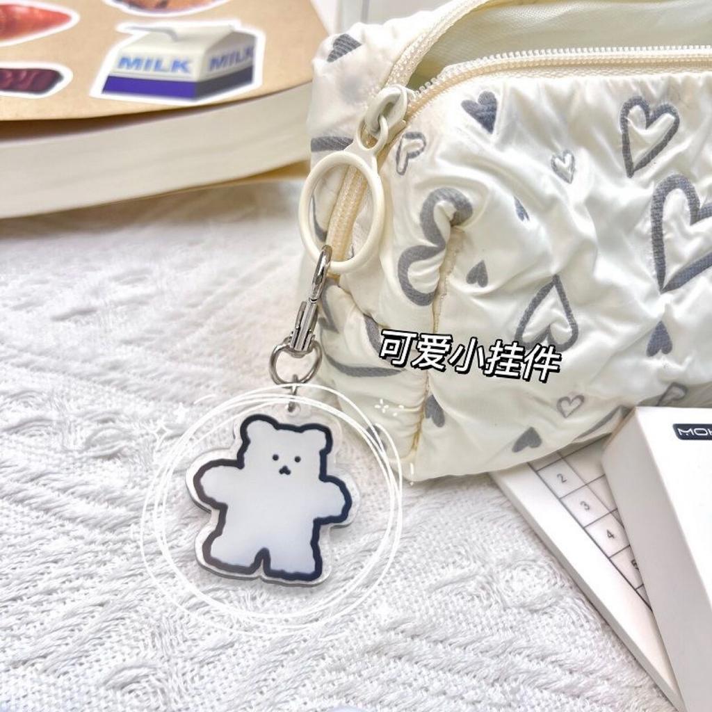 New Original Milk Huhu Love Pencil Bag High Value Large Capacity Stationery Bag Student Supplies Stationery Bag Cosmetic Bag