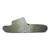 adidas Adilette 22 Klapki Gradient Pack - Wonder Silver Sneakersy Unisex Srebrno-Zielono-Czarne IG7494