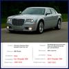 Für Chrysler 300 300C 2005 2006 2007 2008 2009 2010 Glanz Schwarz Äußere Türgriff Abdeckung Aufkleber Auto Styling Zubehör