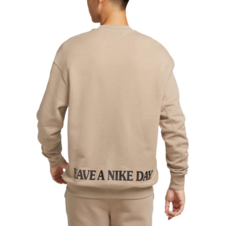 New Nike Sweatshirts Men's Khaki HJ0836-247