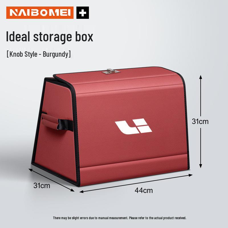 Car Trunk Organizer for Ideal L6/L7/L8/L9/M8 - Interior Storage Box Accessories