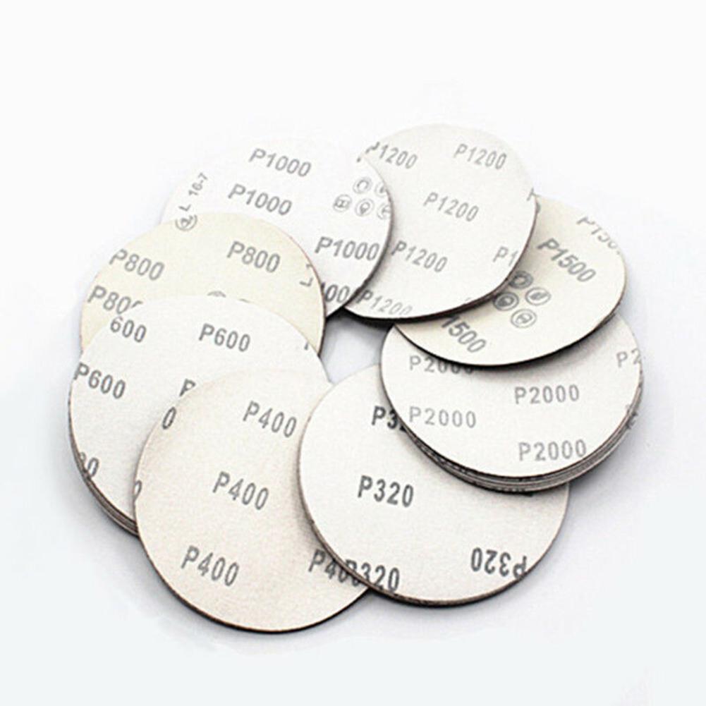 10pcs Sandpaper 5inch/125mm 40-2000Grit Disk Sand Sheets Sandpaper Polishing