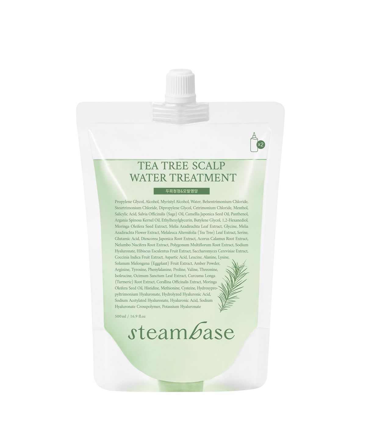 Oily Scalp All-in-One Tea Tree Treatment Refill 500ml