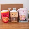 Cute Milk Tea Plush Doll Cartoon Snack Boba Milk Tea Plushies Pillow Soft Stuffed Kids Toys for Girls Children Kawaii Room Decor
