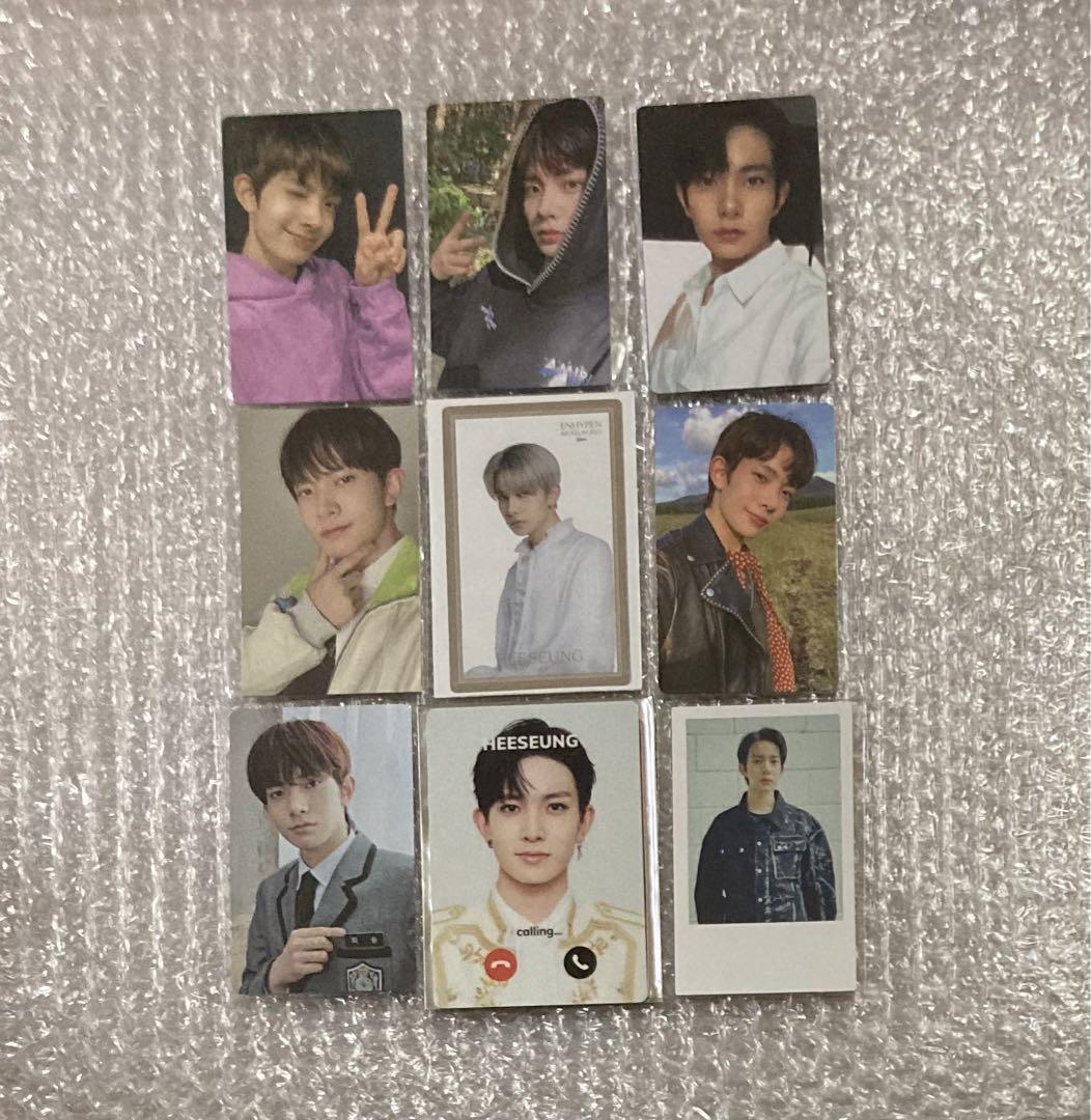 

[USED] ENHYPEN Heeseung Bonus Trading Card