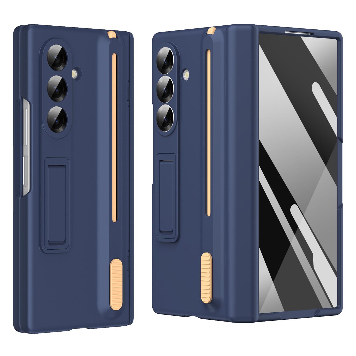 

Чехол-подставка для телефона Samsung Galaxy Z Fold7 5G с защитным стеклом для экрана и стилусом Sapphire