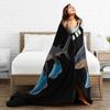 Coperta Calda Morbida F-Caw-F Tralalero Tralala Italian Brainrot Halloween Biancheria da Letto Coperte Copriletto in Flanella per Divano Copri Letto