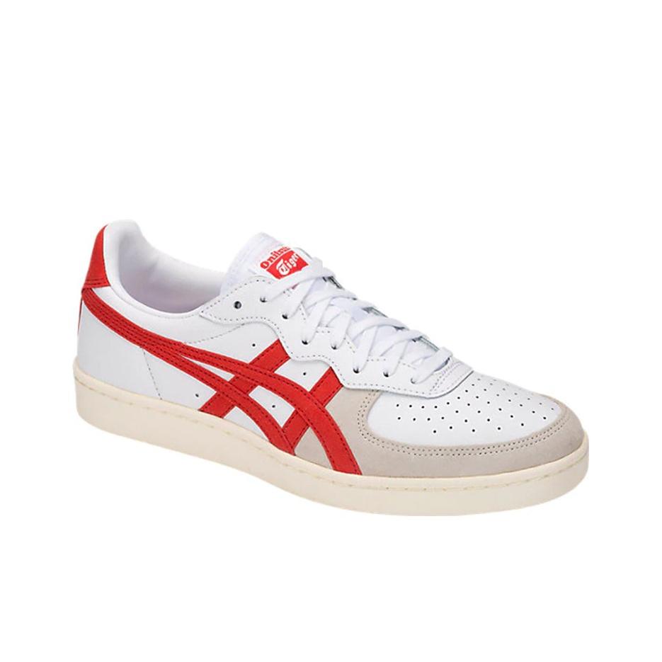 Asics Baskets Unisexe GSM Classic Rouge Blanc 1183A353101
