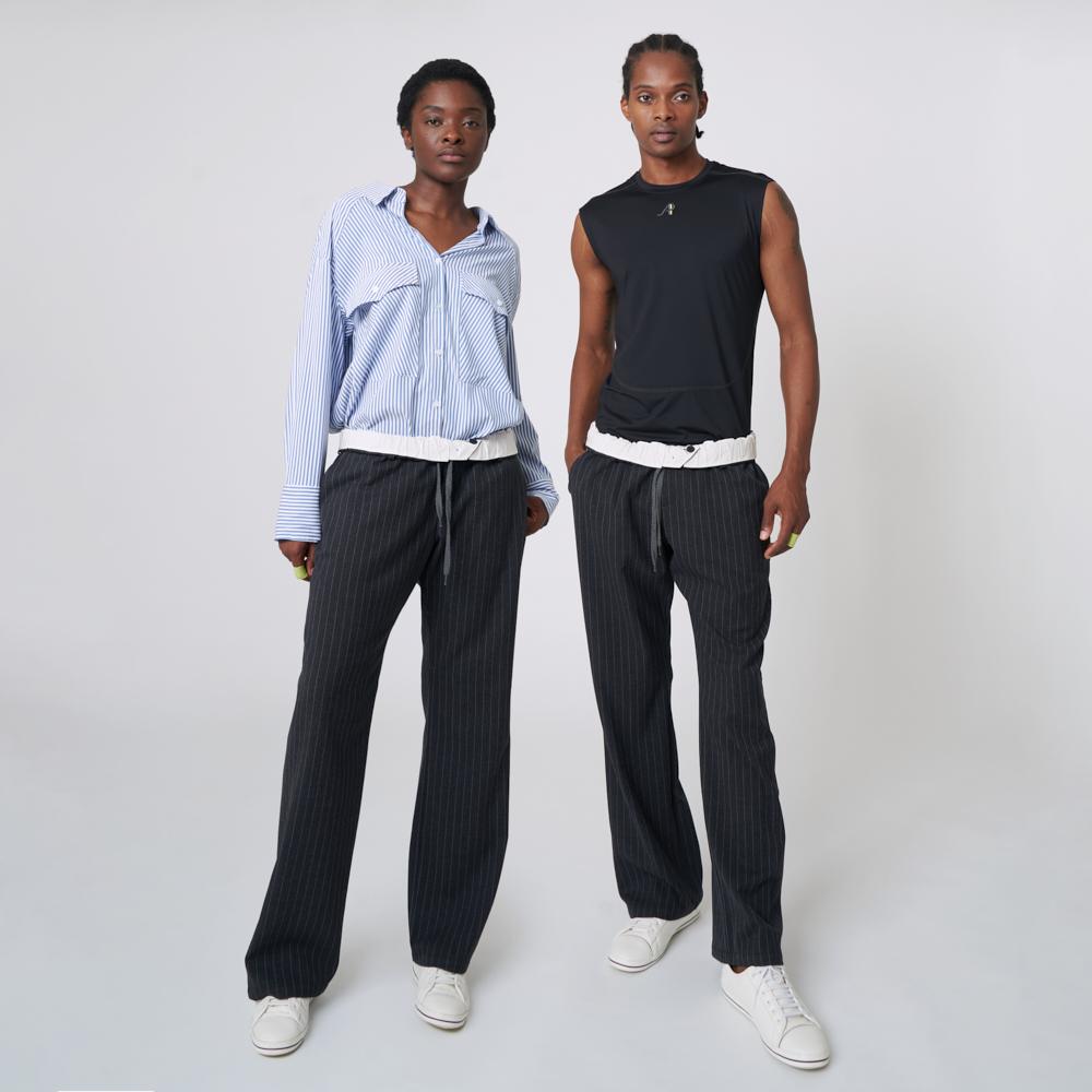 ATHPLATFORM Au42Pt05 Hip Slung Pants_Dark Gray