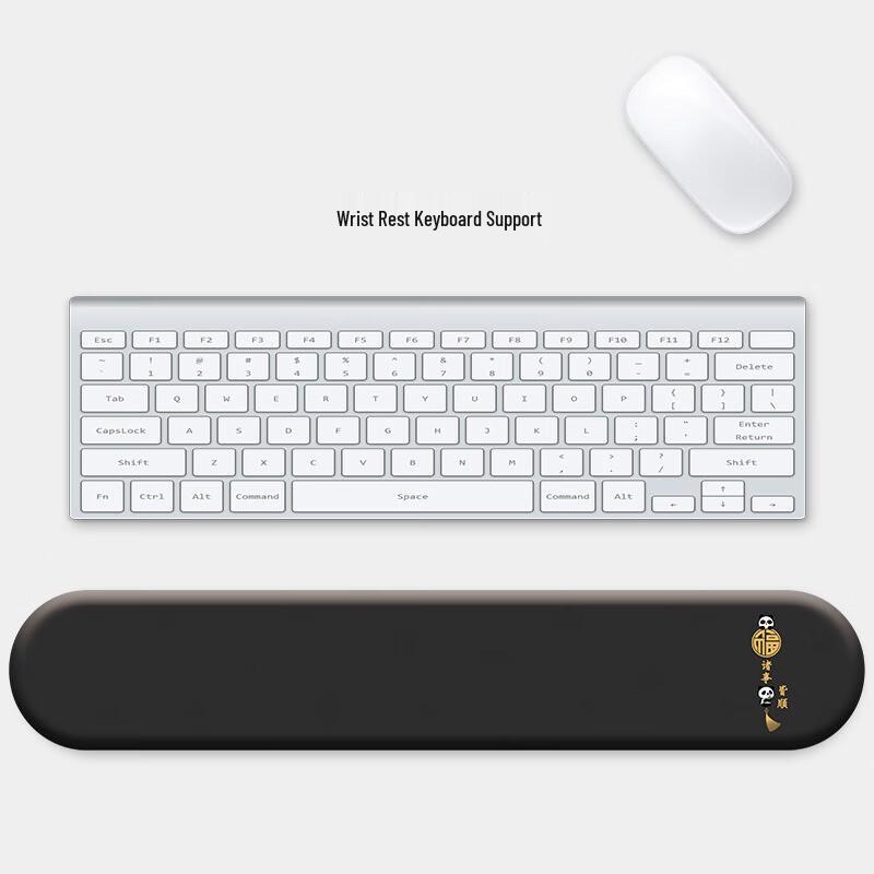 Panda Ergonomic Keyboard and Mouse Wrist Rest Set